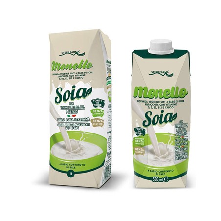 Sterilfarma Monello Soia Bevanda Vegetale 500 Ml