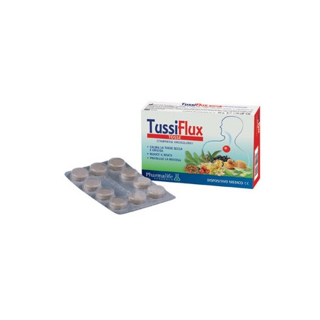 Pharmalife Research Tussiflux Tosse 30 Compresse Orosolubili Dm