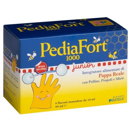 Pediatrica Pediafort 1000 8 Flaconcini 10 Ml