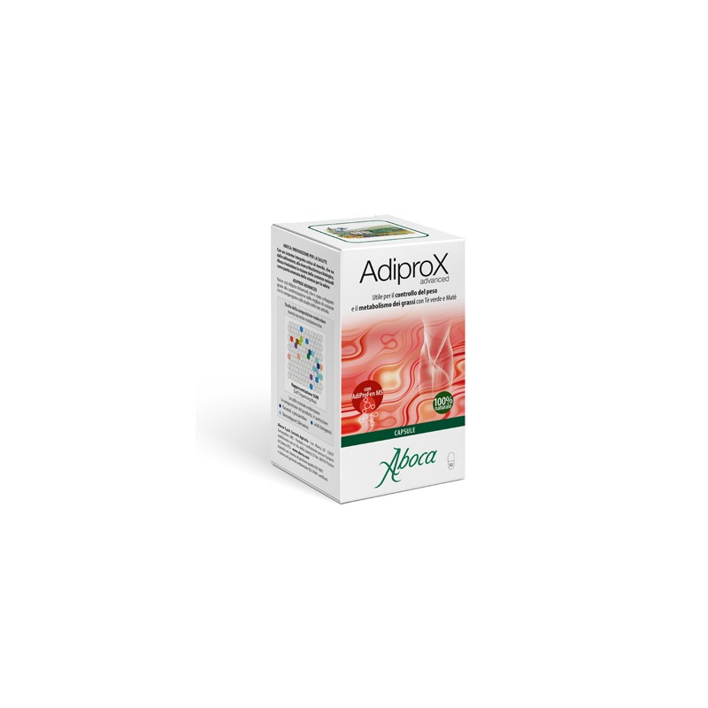 Confezione da 50 capsule aboca adiprox advanced