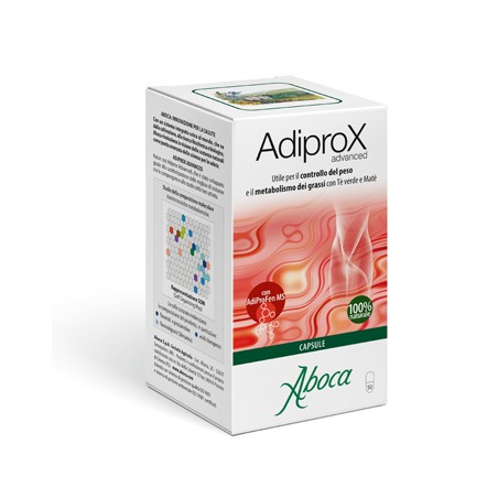 Confezione da 50 capsule aboca adiprox advanced