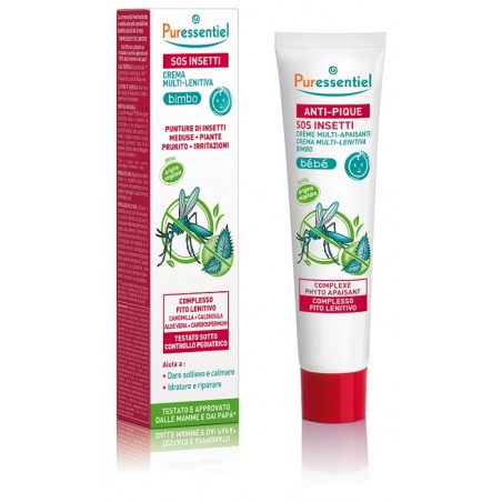 Puressentiel Italia Crema Multilenitiva Bimbo Insetti 30 Ml