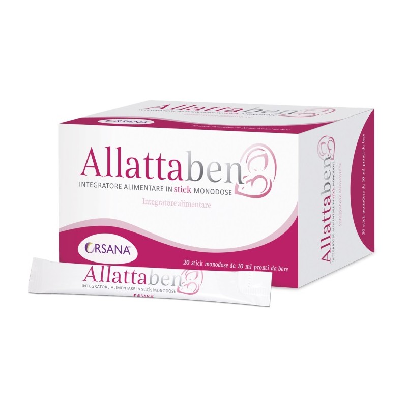 Orsana Italia Allattaben 20 Stick 10 Ml