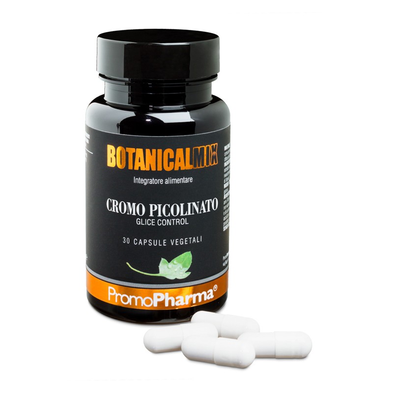 Promopharma Cromo Picolinato Glice Control Botanical Mix 30 Capsule