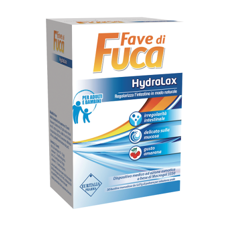 Euritalia Pharma Fave Di Fuca Hydralax 30 Bustine Monodose Da 5,07 G Gusto Amarena