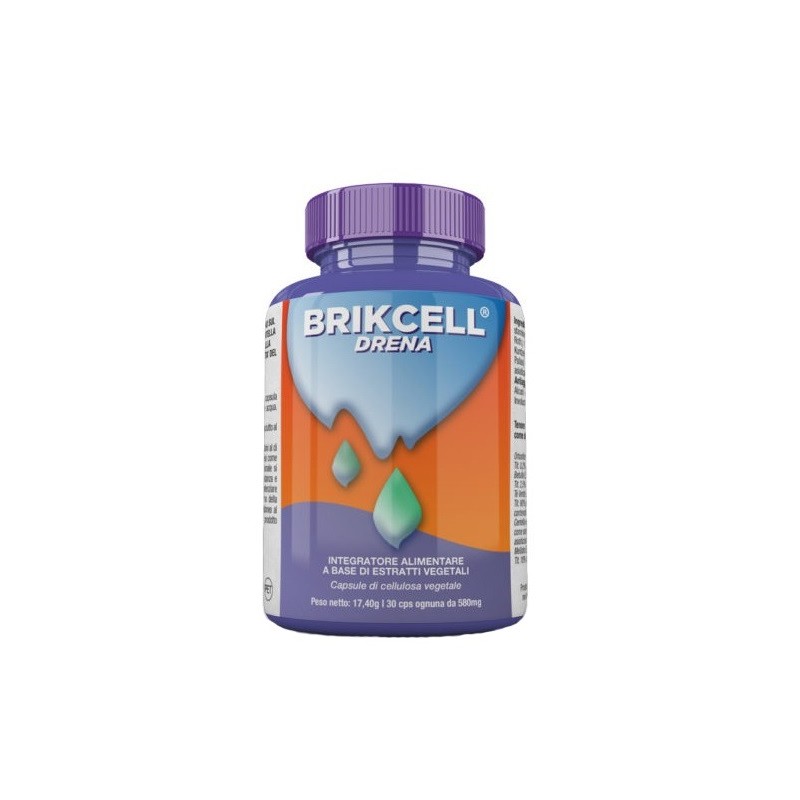 Biosalus Di Vatrella A. Brikcell Drena 30 Capsule