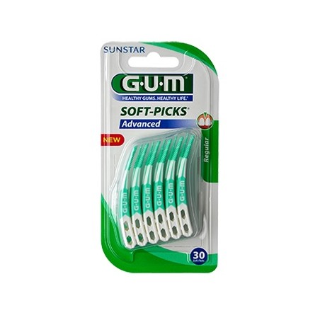 Sunstar Italiana Gum Softpicks Advance Scovolino Large Gomma 30 Pezzi