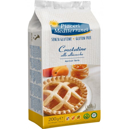 Eurospital Piaceri Mediterranei Le Bonta' Del Mattino Crostatine All'albicocca 4 X 50 G