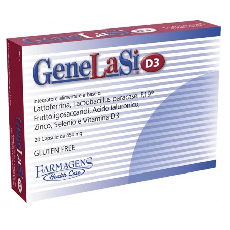 Farmagens Health Care Genelasi D3 20 Capsule 450 Mg