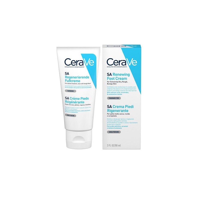 Cerave Crema Piedi Rigenerante 88 Ml