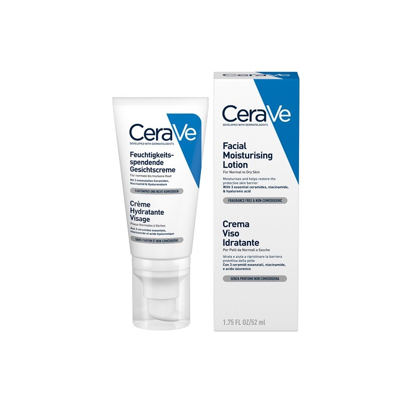 stick 50 ml crema viso idratante cerave