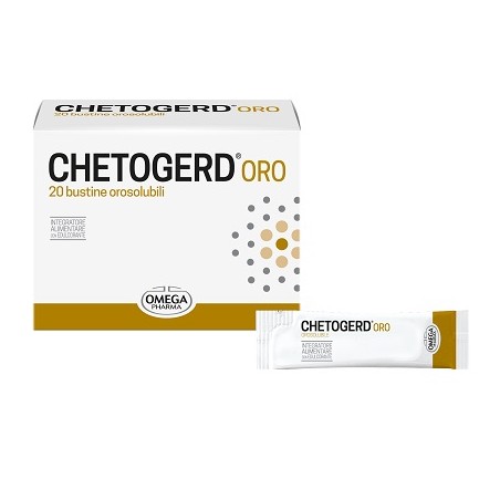 Omega Pharma Chetogerd Oro 20 Bustine