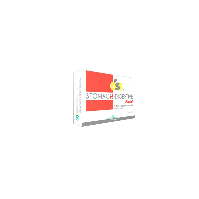 Prodeco Pharma Gse Stomach Digestive Rapid 8 Compresse