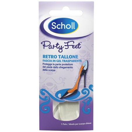 Scholl's Wellness Company Plantare Ortopedico Per Retro Tallone Party Feet Scholl Gel Activ 1 Paio