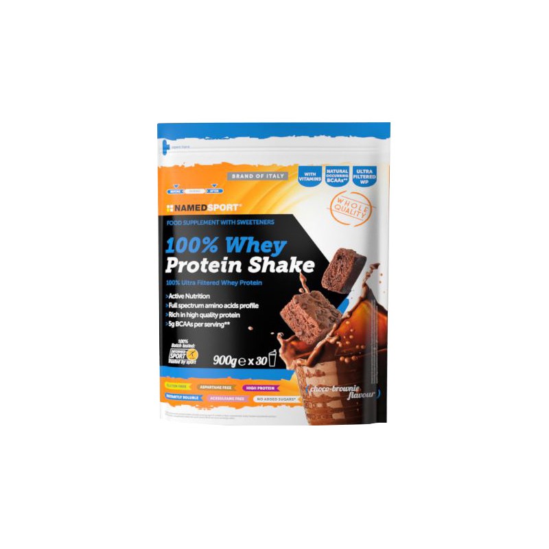 Namedsport 100% Whey Protein Shake Choco Brownie 900 G