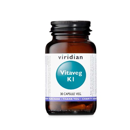 Natur Viridian Vitaveg K1 30 Capsule