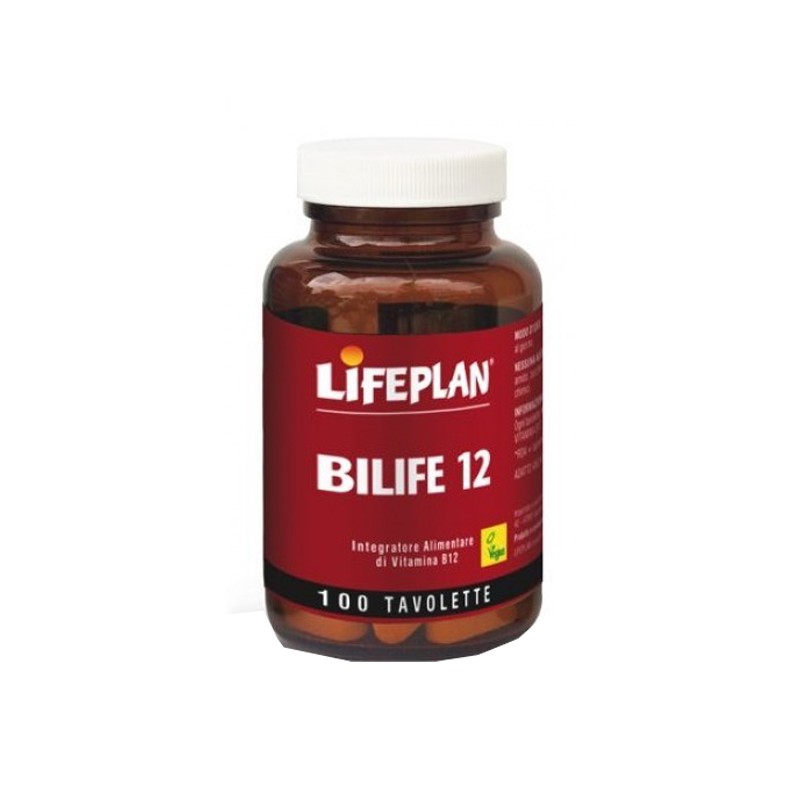 Lifeplan Products Bilife 12 2,5mcg 100 Tavolette