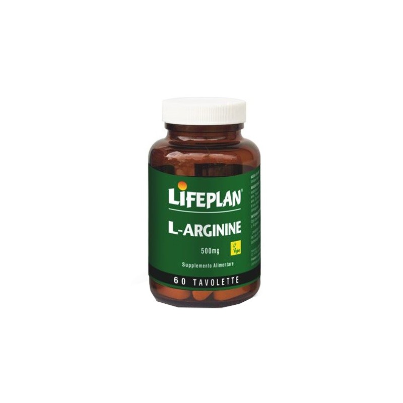 Lifeplan Products L-arginine 500mg 60 Tavolette