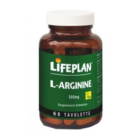 Lifeplan Products L-arginine 500mg 60 Tavolette