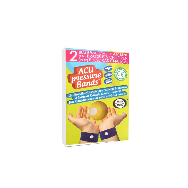 Idee Innovative Bracciale Acu Pressure Band Bambini 2 Pezzi