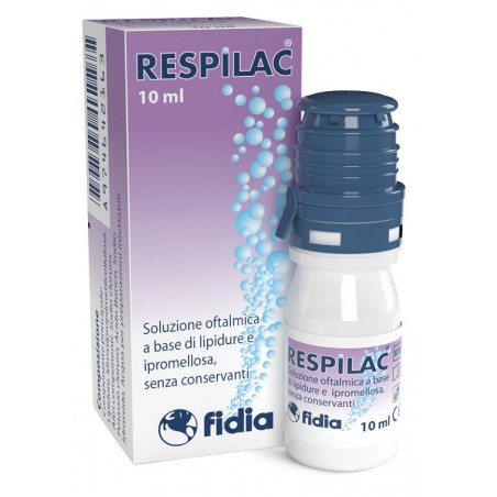 Fidia Farmaceutici Soluzione Oftalmica Respilac A Base Di Lipidure E Ipromellosa 10 Ml