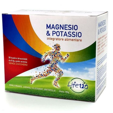 Life 120 Italia Magnesio E Potassio 30 Bustine