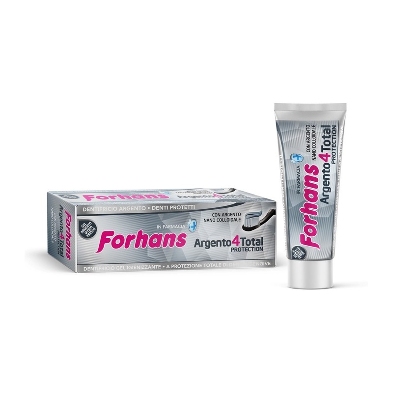 Uragme Dentifricio Silver 4 White Forhans 75 Ml