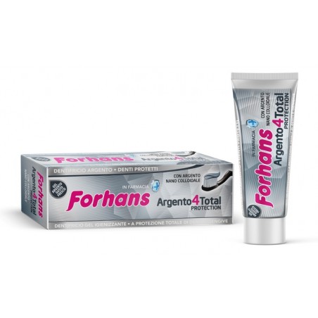 Uragme Dentifricio Silver 4 White Forhans 75 Ml