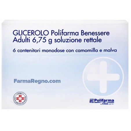 Glicerolo Polifarma Benessere “adulti 6,75 G Soluzione Rettale” Glicerolo