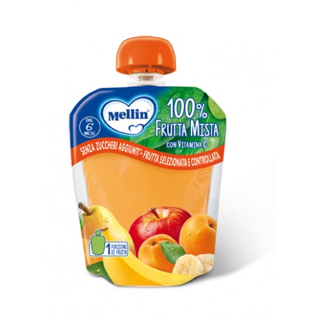 Danone Nutricia Soc. Ben. Mellin Pouch Frutta Mista 90 G