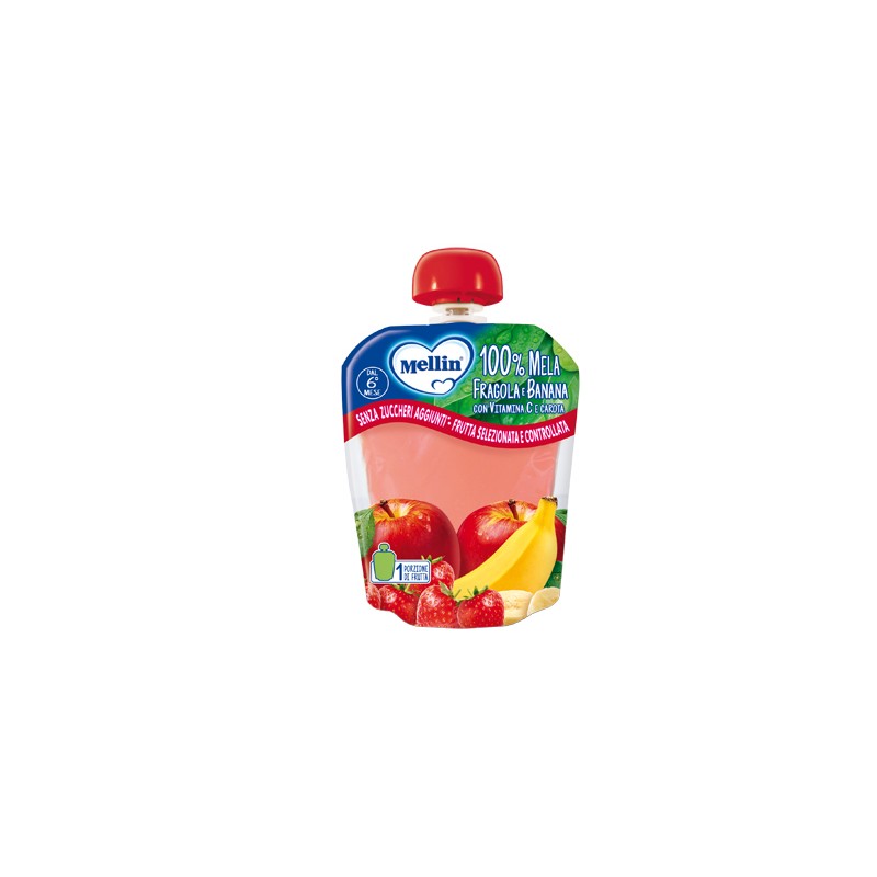 Danone Nutricia Soc. Ben. Mellin Pouch Mela/fragola/banana 90 G