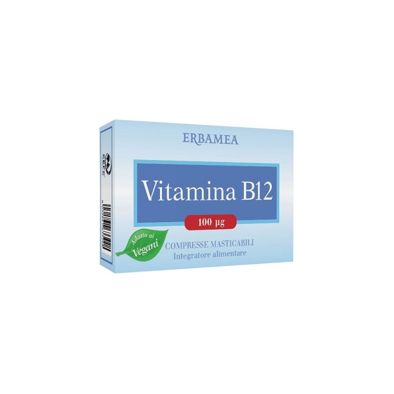 Erbamea Vitamina B12 90 Compresse Masticabili