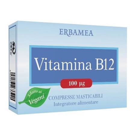 Erbamea Vitamina B12 90 Compresse Masticabili