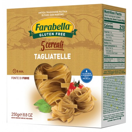 Bioalimenta Farabella Tagliatelle Ai 5 Cereali 250 G