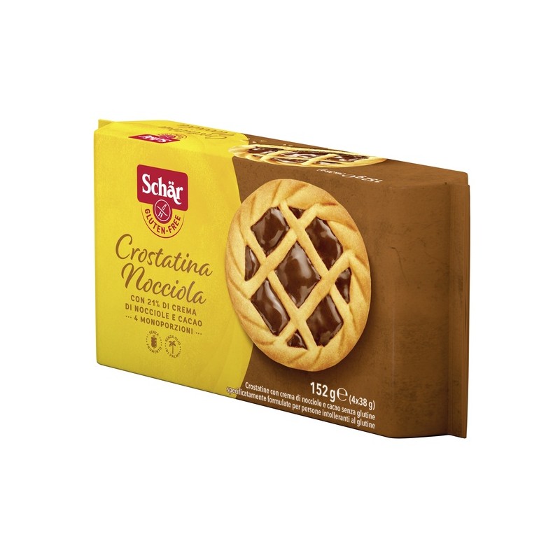 Dr. Schar Schar Crostatina Nocciola 4 Monoporzioni Da 38 G