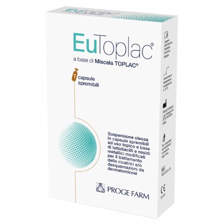 Proge Farm Sospensione Oleosa Eutoplac 7 Capsule Spremibili Uso Topico