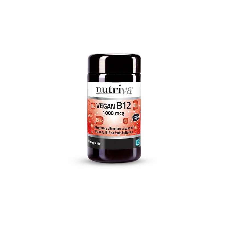 Giuriati Group Nutriva Vegan B12 60 Compresse 1000 mcg