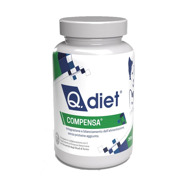 Q Vet Compensa Q Diet Polvere 250 G