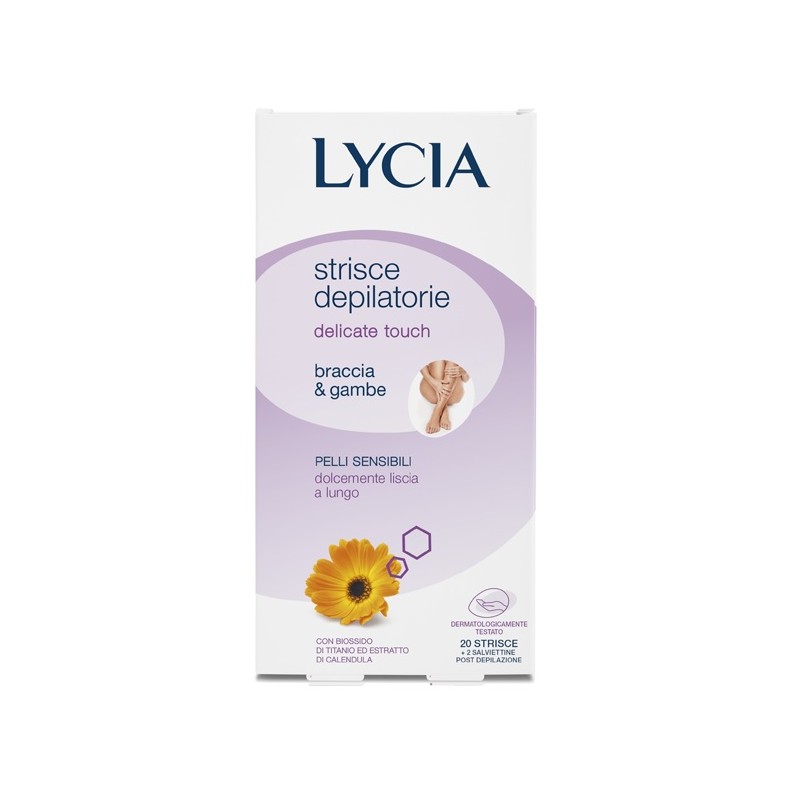 Sodalco Lycia 20 Strisce Braccia/gambe Pelli Delicate 12 Pezzi