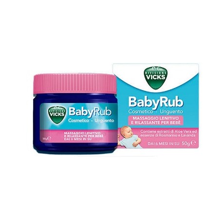 Procter & Gamble Vicks Babyrub Unguento 50 G