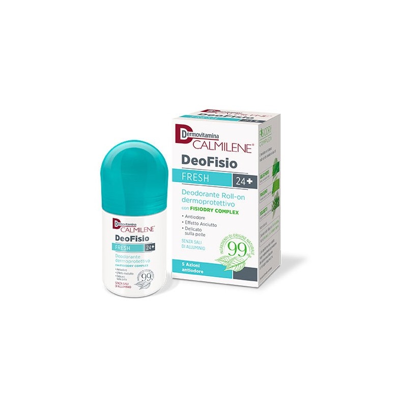 Pasquali Dermovitamina Calmilene Deofisio Fresh 24+ Deodorante Roll-on Dermoprotettivo 75 Ml