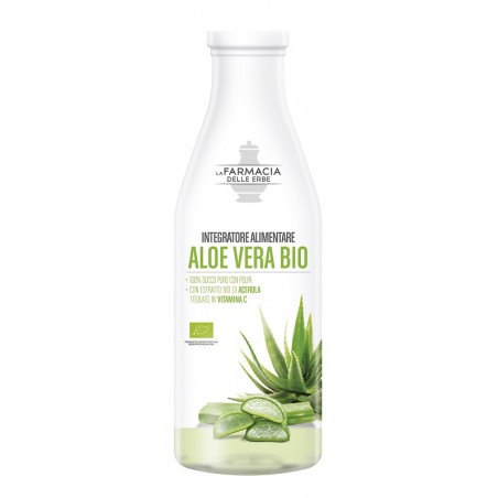 Farm. Delle Erbe Farmacia Delle Erbe Aloe Vera Succo Puro Bio 1000 Ml