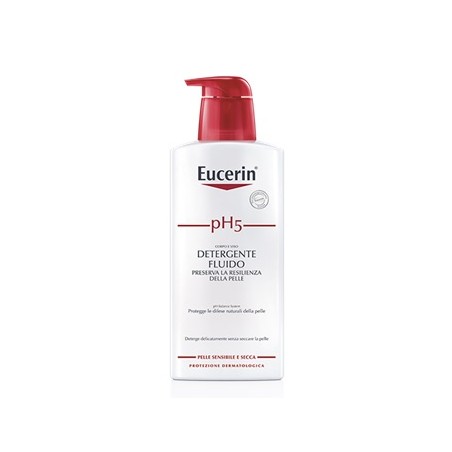 flacone con dispenser 400 ml detergente pH5 eucerin