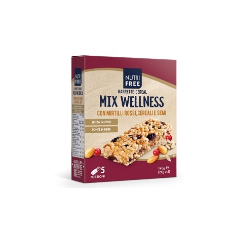 Nt Food Nutrifree Barrette Cereal Mix Wellness 28 G X 5