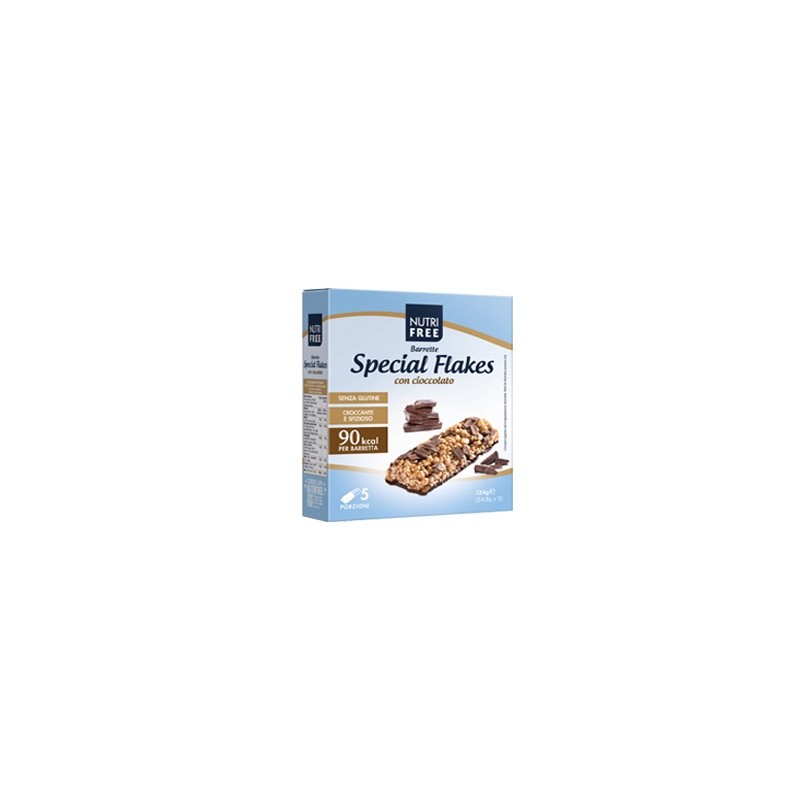 Nt Food Nutrifree Barrette Special Flakes Cioccolato 24,8 G X 5