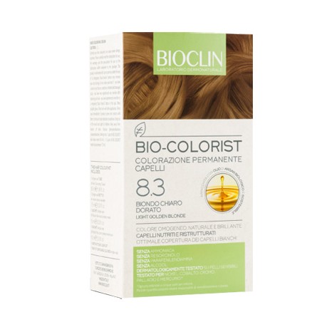 Ist. Ganassini Bioclin Bio Colorist 8,3 Biondo Chiaro Dorato