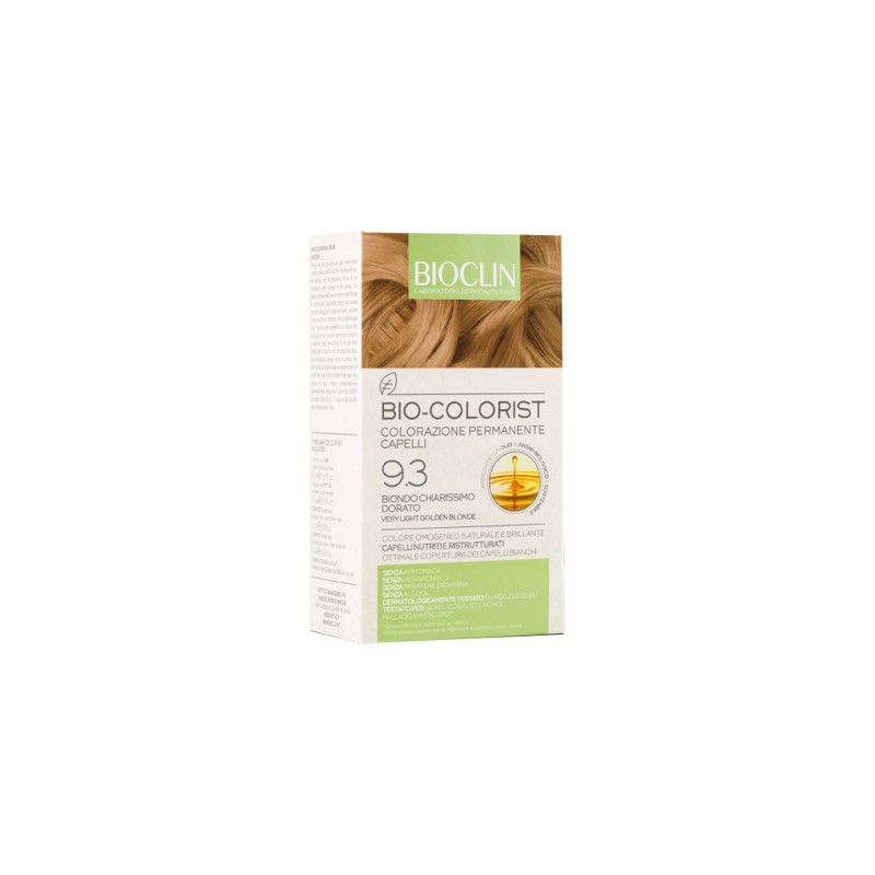 Ist. Ganassini Bioclin Bio Colorist 9,3 Biondo Chiarissimo Dorato