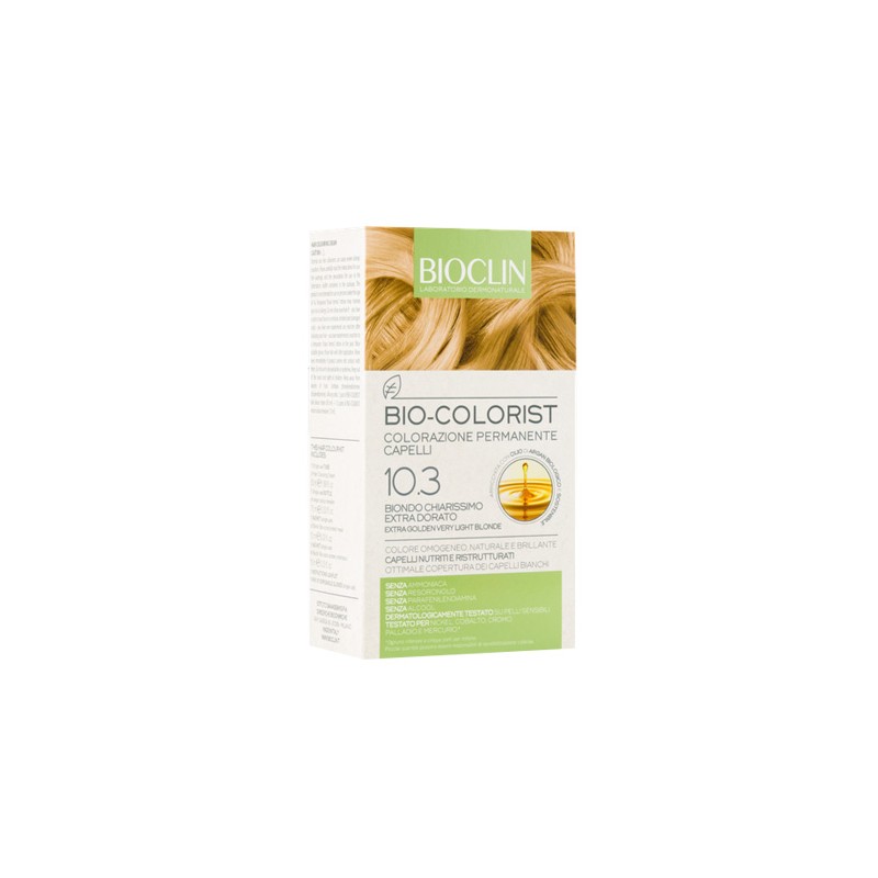 Ist. Ganassini Bioclin Bio Colorist 10,3 Biondo Chiarissimo Extra Dorato