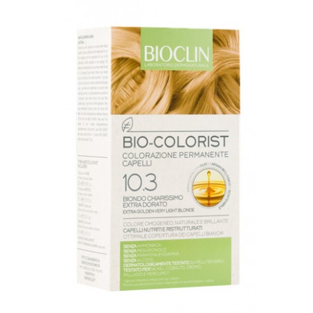 Ist. Ganassini Bioclin Bio Colorist 10,3 Biondo Chiarissimo Extra Dorato