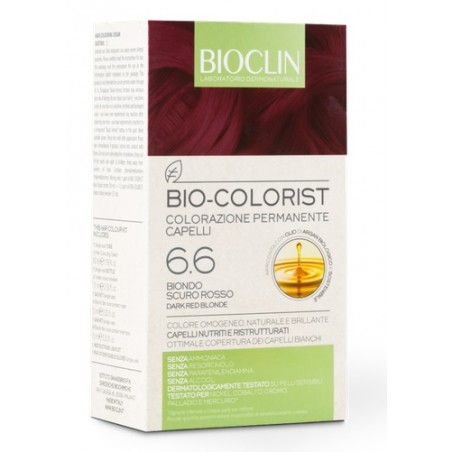 Ist. Ganassini Bioclin Bio Colorist 6,6 Biondo Scuro Rosso